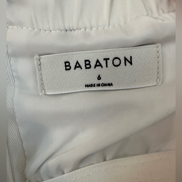 Babaton flutter jumpsuit white - Picture 3 of 4